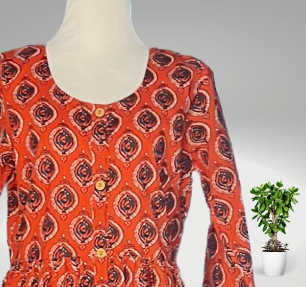 Handmade, Hand-Stitched Block Printed Women Fashion By Zanobia - Image 4