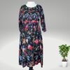 Hand Block Print Indian Organic Fabric Women Dress One size fit Most. - Image 3