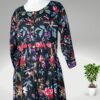 Hand Block Print Indian Organic Fabric Women Dress One size fit Most. - Image 2